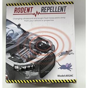 Rodent Repellent Device with Ultrasound Technology